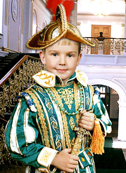 Детский фотоколлаж Придворный солдат короля